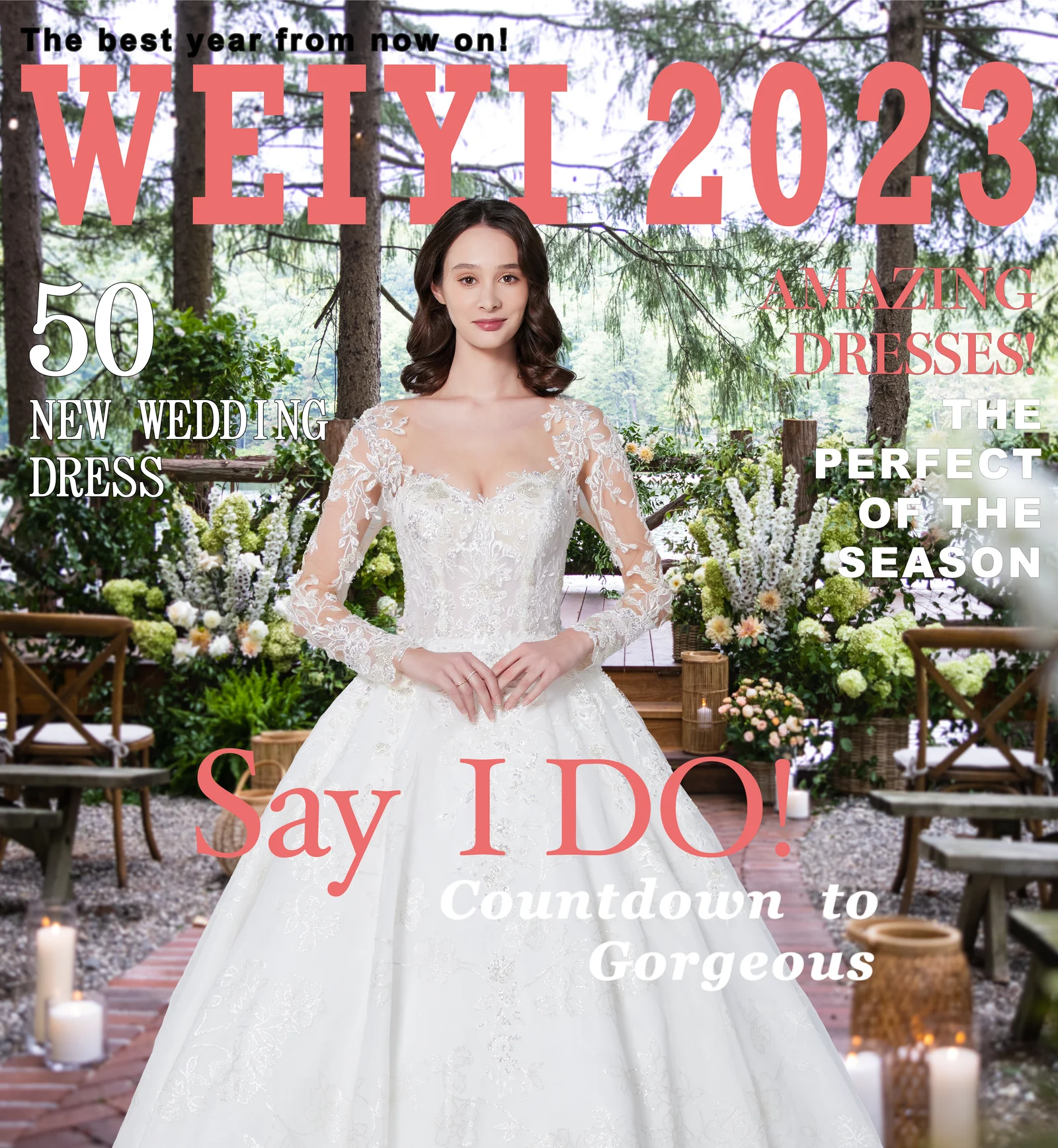 Original WEIYI 2023 catalogue cover